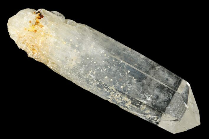 Long, Blue Smoke Quartz Crystal - Colombia #174796